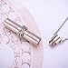 HooAMI Together Forever Cremation Urn Necklace Memorial Ash Keepsake Cylinder Pendant