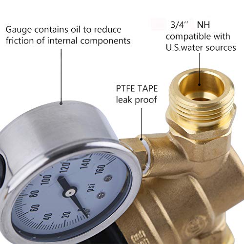 2 Pressure+Regulator+Travel+Adjustable+Screened