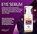 Ebanel Peptides Eye Serum for Women and Men, Under Eye Serum with Wine & Lavender Extracts to Help Reduce the Look of Puffiness, Dark Circles & Fine Lines