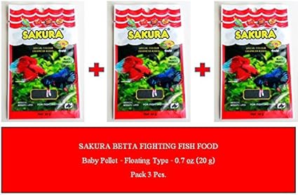 sakura betta food