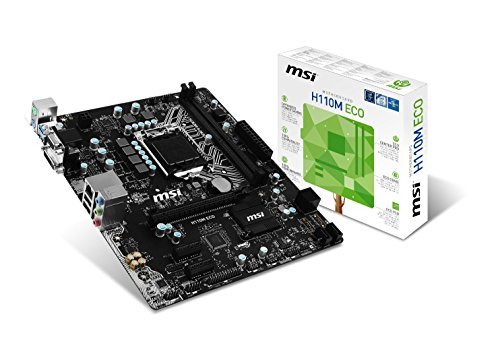 MSI-Intel-Skylake-H110-LGA-1151-DDR4-USB-31-Mini-ITX-Motherboard-H110I-Pro-AC