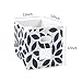 MAX Houser 6 Pack Foldable Fabric Storage Bins with Handles - Ideal for Closet Organization, Bedroom and Nursery（Blue, 12