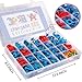 235 Pcs Magnetic Letter Number with Magnet Board, 2 Erasable Magnetic Pen and Storage Box, Foam ABC Alphabet Gift for Refrigerator Fridge, Classroom Toy for Toddler Kid Child Spelling & Learning Game