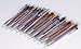 Hieno Supplies Multi Color Pen in One - 10 Pack of Retractable 8-in-1 Ballpoint 0.5mm Multicolor Pens - Best for Effective Learning and Smooth Writing