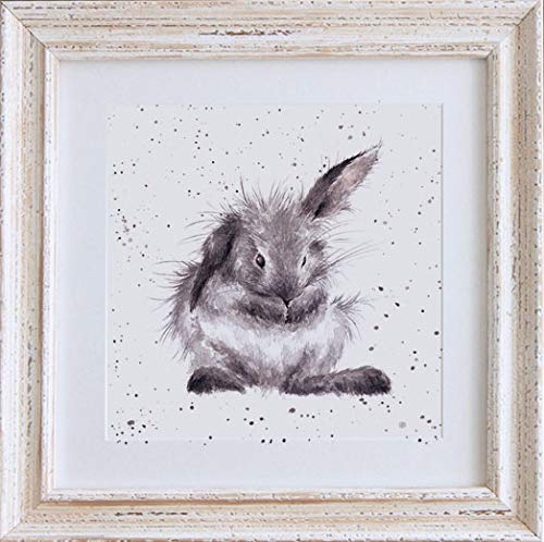 Wrendale Designs - 'Bathtime' Framed Card - White — image 1