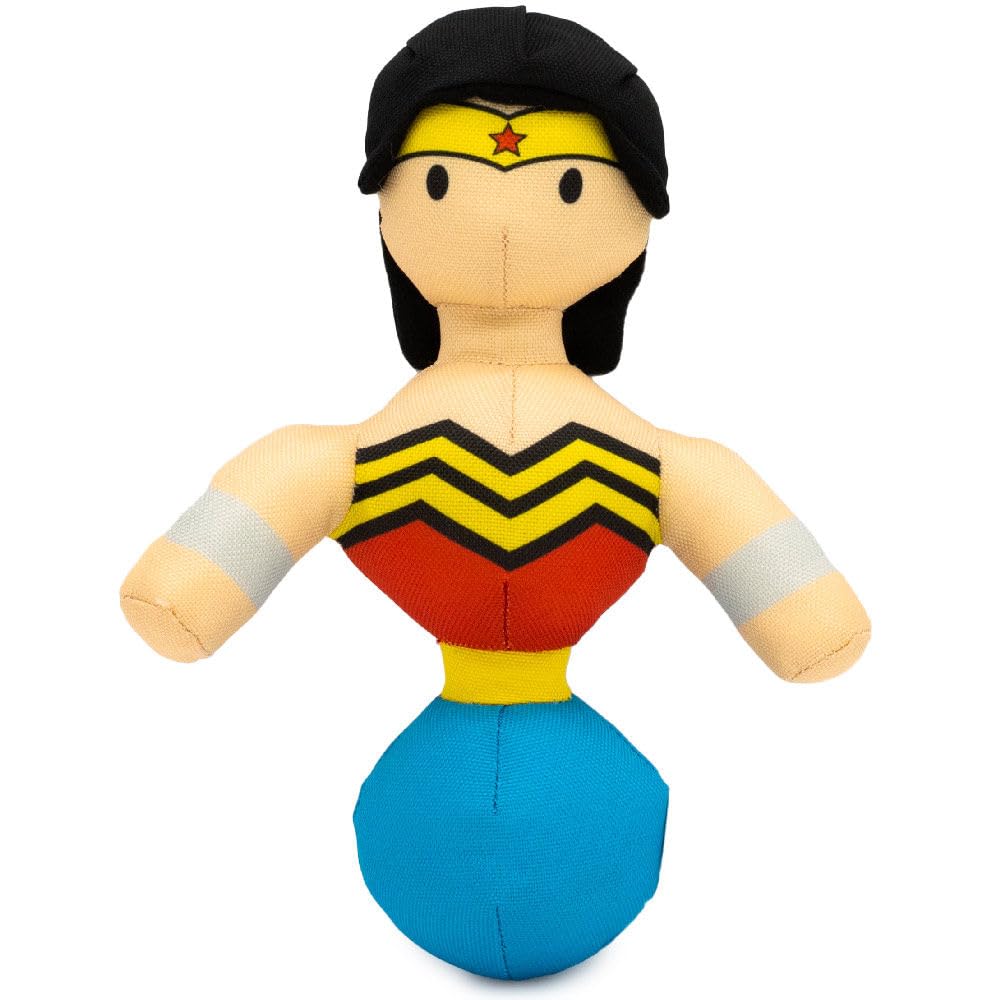 Buckle-Down Dog Toy, DC Comics, Ball Body Wonder Woman