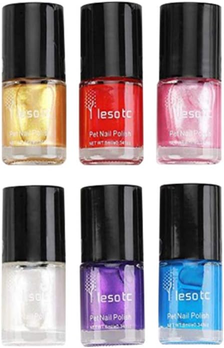 glitter dog nail polish