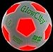 GlowCity Glow Balls for Kids - Pack of 3 with Official Sized Glow in The Dark Football, LED Basketball and Size 5 Light Up Soccer Ball - Spare Batteries Included