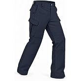 Tailor Ty Men's Tactical Cargo Pants for Military and EDC - Rugged Ripstop with Stretch Waist - Regular Fit Work Pants