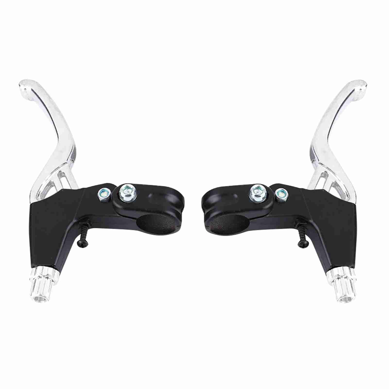 Brake Level Handles ,Bike Brake Lever Set Brake Levers Mountain Bike Bicycle Brake Handle Aluminium Alloy Cycling Brake Level Handles 1 Pair