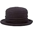 Scala Women's Packable Boiled Wool Cloche