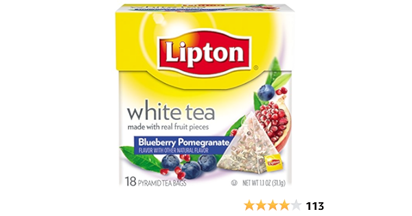 lipton white tea pomegranate