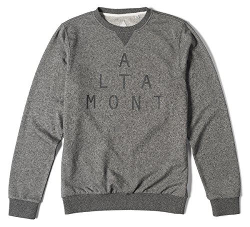 Altamont Men's Antisec Crew Fleece Sweatshirt - Grey/heather