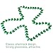 St Patrick's Day Shamrock Bead Green Necklace for Party Favor Supplies, Parades and Costume Accessories for Kids Women Man, Bulk Pack of 12                                           