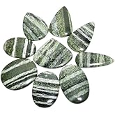 Natural Loose Gemstone 5 Piece Cabochons Lot Jewelry Making Loose Gemstone, Stone Shape Oval & Pear, Stone Size 20-35 mm
