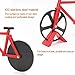 Bicycle Pizza Cutter Wheel,Langxian Bike Pizza Slicer Dual Stainless Steel Non-stick Cutting Wheels With a Stand best for Holiday Vacation Housewarming Cool Kitchen Gadget Cool Men's Gift