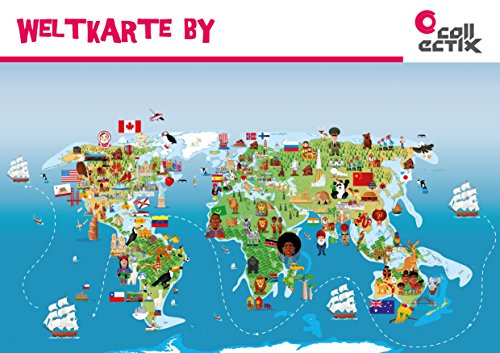 Ravensburger tiptoi ® Bücher Set | Expedition Wissen: Dinosaurier + Kinder Weltkarte - Länder, Tiere, Kontinente – Bild 5