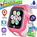 Kids Smart Watch Phone IP68 Waterproof GPS Tracker for Girls Boys Children 2019 New Birthday Holiday Gift Game Toy SIM Watch Camera Pedometer SOS Anti-lost Touch Fitness Tracker for IOS/Android