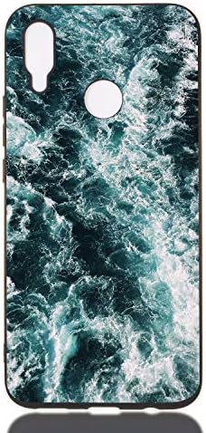 Transparent Bling Crystal Gel Compatible with Huawei P Smart Plus/Nova 3i,Ultra Thin Slim Clear Soft TPU Sparkle Glitter Funny Cute 3D Flower Animal Cartoon Flexible Silicone Bumper