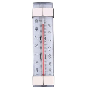 Elenxs Colgando Nevera Termómetro Nevera Congelador Gauge metro de ...