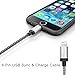 iOrange-E iPhone 6 Charger, Apple Certified 2 Pack 3.3ft (1M) Braided Lightning Cable for iPhone 6 6S Plus 5S 5C 5, iPad Air, iPad Pro, iPad Mini 4, iPod Touch 5th Gen, Silver + Grey