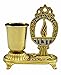 Electric Memorial Lamp Gold Jewish Flame Design Memory Yahrzeit Yizkor Lamp with Neon Jewish Star Bulb