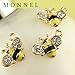 Creative DIY Little Yellow Bee Charms Pendants Wholesale (Set of 3) MH143