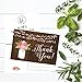 Hadley Designs - Modern Cute Flower Matte Blank Thank You Note Card Stationery For Wedding, Bridesmaid Bridal or Baby Shower, Teachers, Appreciation, Religious, Business - (4 x 6) - 50 Set