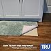 TRU Lite Extra Strong Non Slip Rug Pad - Non Slip Furniture Pad - Indoor Carpet Pad for Hardwood Floors - Anti Skid Mat - Anchors Rugs to Floors - Trim to Fit - 24