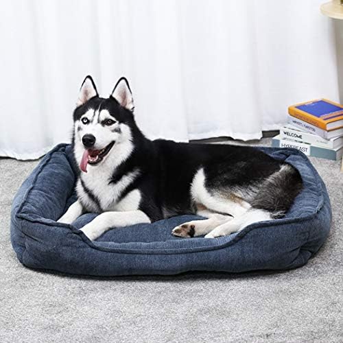TYIOWALI Dog Large Bed Ultra Soft Warm Bed House For Large Dogs Cat Breathable Puppy Cozy Cushion Sofa S-Xl,Grey L