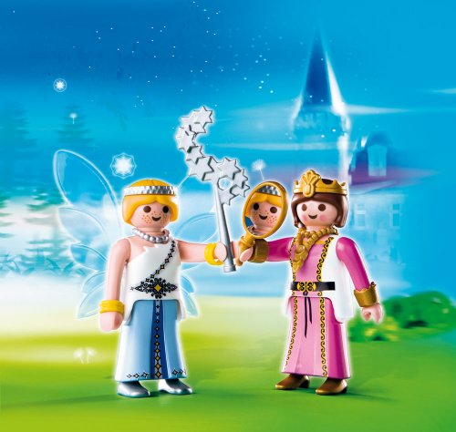 PLAYMOBIL 4128 - Duo Pack Prinzessin mit Zauber-Fee – Bild 3