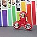 easyDecor EDC Tri Fidget Spinner Hand Toy Stress Reducer Focus Toy Relieves Boredom Guarantee 3 min + Spin Time(Red)