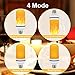 LED Effect Flame Light Bulbs, Acaxin Flickering Flame Bulb 4 Modes with Upside Down Effect, 4W-200Lumen, E26 Base LED Bulbs, Flame Bulbs for Christmas Home/Hotel/Bar/Party Decoration(2 Pack)