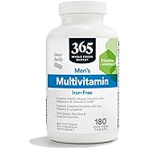 365 by Whole Foods Market, Men's One Daily Multivitamin Tablets, 180 Count
