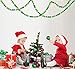 Holiday Holly & Berries Felt Banner,Christmas Garland,Felt Ball Garland,Pom Poms Garland,Christmas Decorations.(30FT/3SET) â€¦