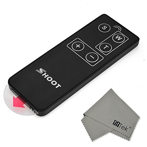 fitTek Shoot IR Remote Control RM-1 for Olympus C2100, C2040, C2020 C2000, 800 Digital, 500 Digital, 410 Digital, 400 Digital, 300 Digital + fitTek Microfiber Cleaning Cloth