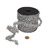 Silver Tinsel Wire, 1/2