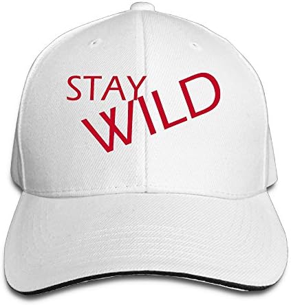 Mszhcf Stay Wild Wander Animal Adjustable Designer Cap Fitted Baseball Hats