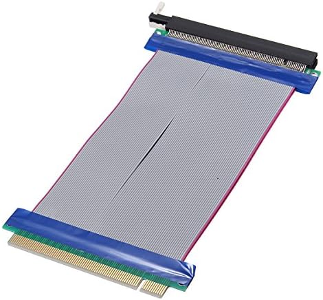 PANGUN 19cm PCI-E 16x Male to Female Graphics Card Extension Cable Flex Ribbon Riser Card