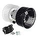 AUTEX HVAC Blower Motor Assembly Compatible with BMW 323i 2001-1999/BMW 323ti 328i 2000-1999/BMW 325Ci 330Ci 2006-2001/BMW 325i 325xi 330i 330xi 2005-2001/BMW 328Ci 2000/BMW X3 2010-2004 700165