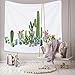 Sunmner Cactus Tapestry Wall Hanging for Living Room Bedroom Dorm Home Decor (51.2