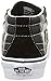 Vans Kids SK8-Mid Reissue V (Little Kid/Big Kid) (Digi Shark) Black/True White 2.5 Little Kid M