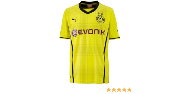 Amazon Com Puma Dortmund Bvb 13 14 Home Replica Jersey Youth Small Sports Outdoors