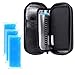 YOUSHARES Insulin Cooler Travel Case - Handy Medication Insulated Diabetic Carrying Cooling Bag for Insulin Pen, Glucose Meter and Diabetic Supplies with 3 Cooler Ice Pack (Black)