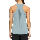 Bestisun Workout Tank Tops for Women Loose fit Racerback Yoga Running Dance Shirts