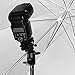 DTOL Camera Speedlite Mount Flash Stand Bracket Umbrella Mount Holder Shoe Mount Compatible with Nikon Pentax Olympus Nissin Metz and Other Speedlite Flashes E Type 2 Pack