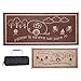 Stylish Camping RH8187 Brown/Beige 8 Feet x18 Feet RV Home Mat primary