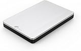 Sonnics 750GB USB 3.0 External Portable Hard Drive Silver for PC Mac Xbox One