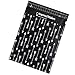 Inspired Mailers - Poly Mailers 10x13 - Arrows (Black/White) - Range of Sizes Available - 3.15mil Unpadded Packaging Envelopes (10x13, 100 Pack)