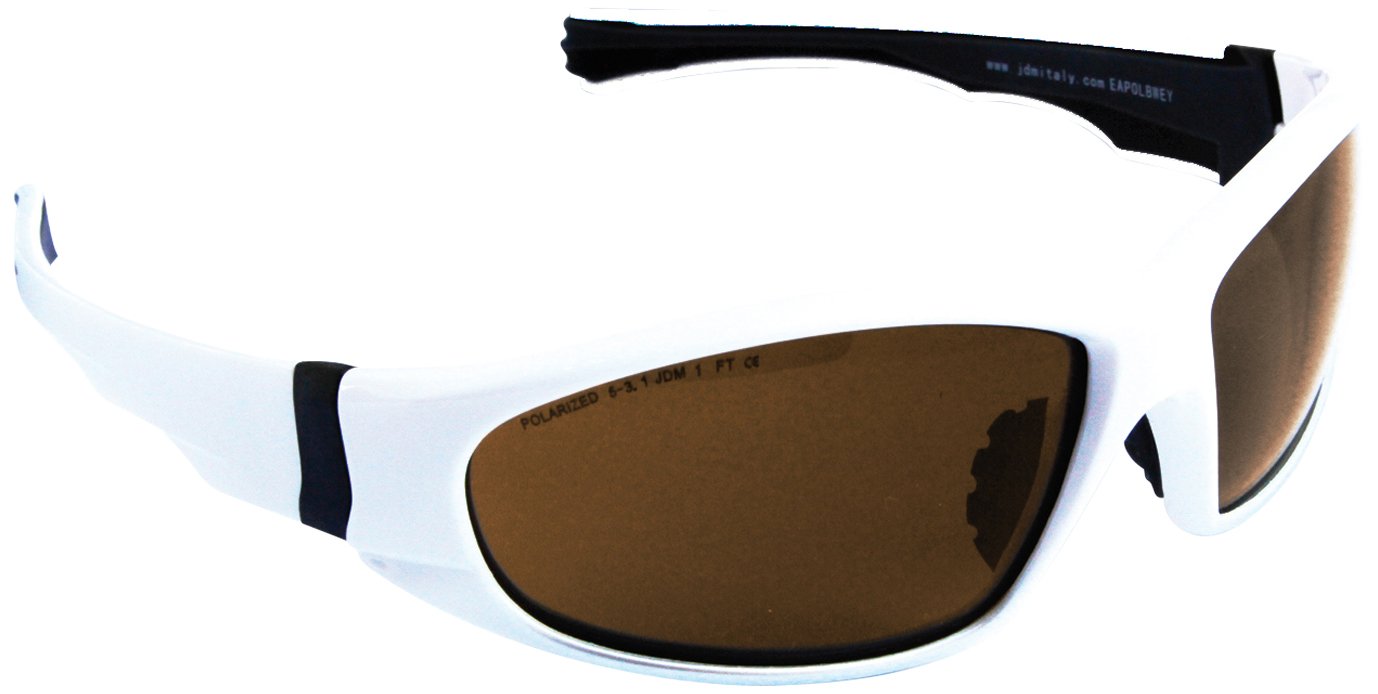 EAGLE EAPOLBWEY - Gafas de seguridad EAGLE Polarizada Marrón Montura Blanca
